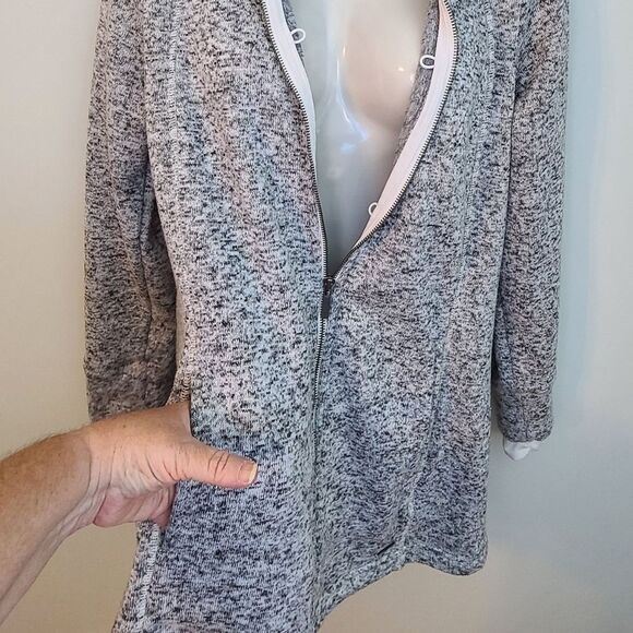 Freedom Trail by Kyodan Full Zip Jacket Detach Hood Gnarl Gray Womens L Gorpcore - Picture 5 of 15